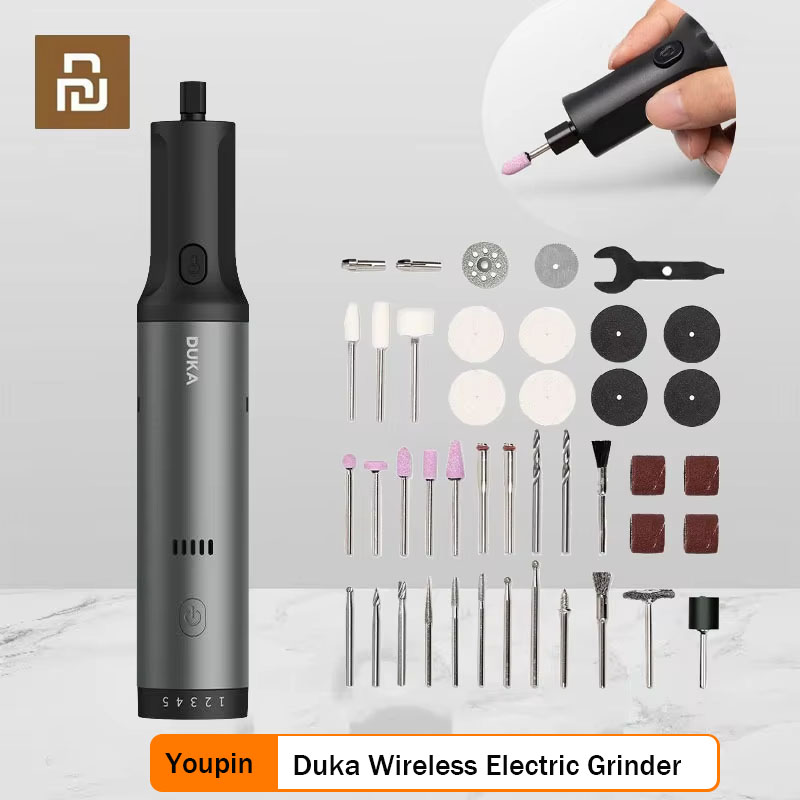 Tools Xiaomi - Duka Wireless Electric Grinder Multi-function Polishing