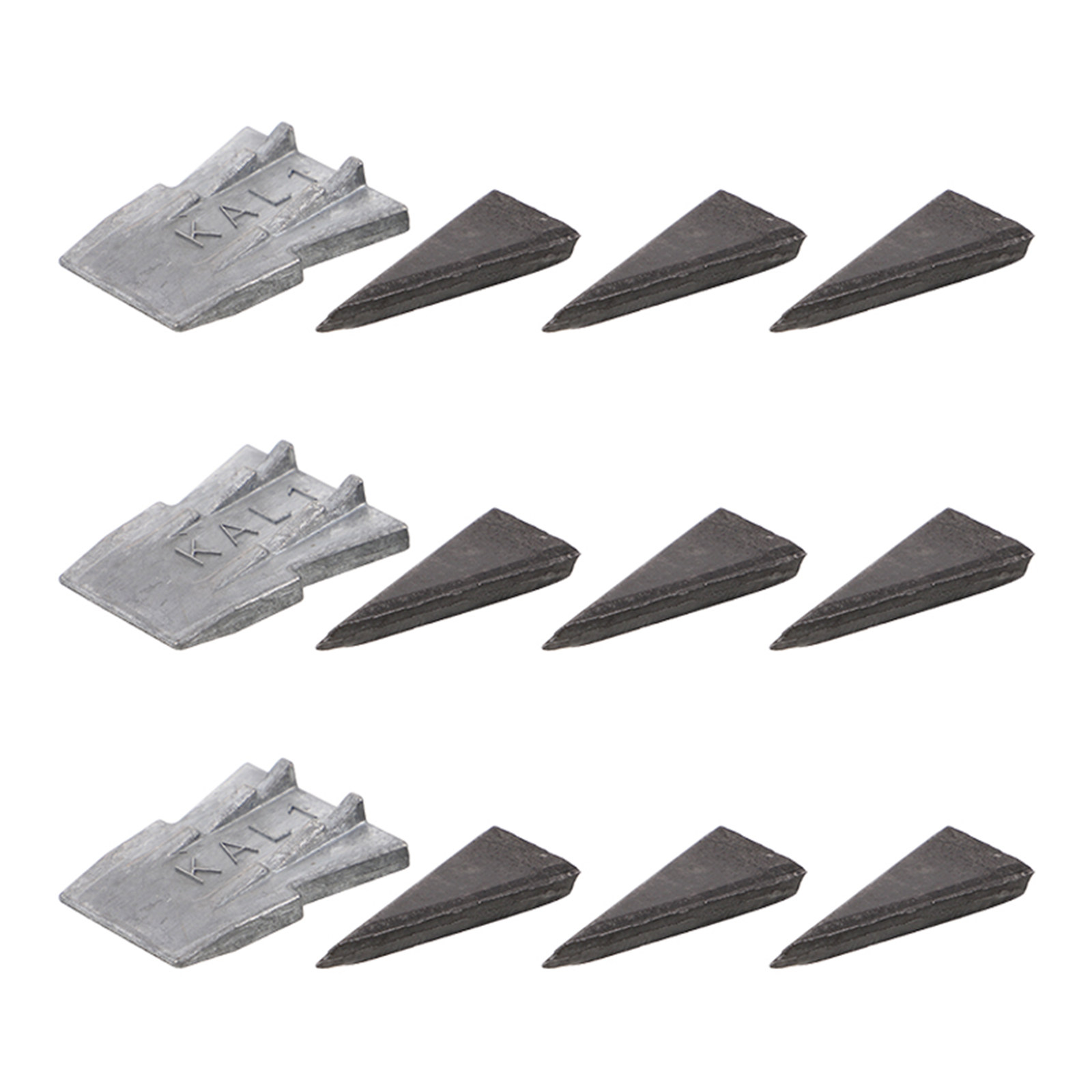Workshop Tools Safety - 12Pcs Axe Handle Wedges Metal Iron