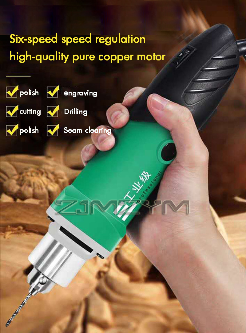Power Tools For Workshop - 6-Position Variable Speed High-Power Engraver Electric