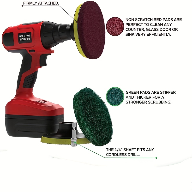 Car Electric Drill Brush Kit E - огляд і ціна Power Tools For Workshop