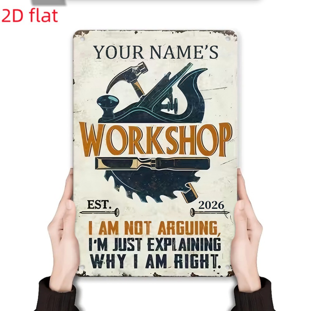 [2D Flat] 1pc Custom Name Work - огляд і ціна Workshop Tools And Names