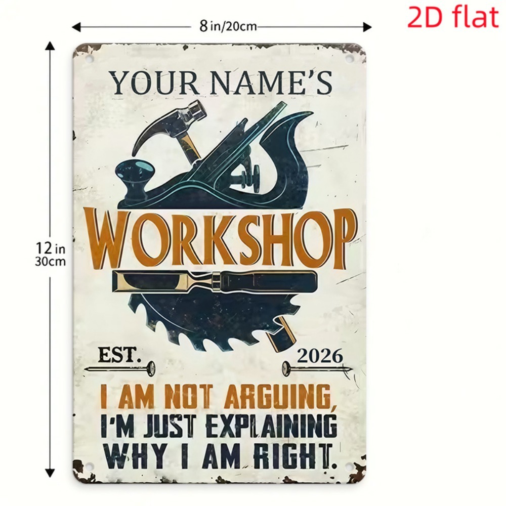 [2D Flat] 1pc Custom Name Work - огляд і ціна Workshop Tools And Names