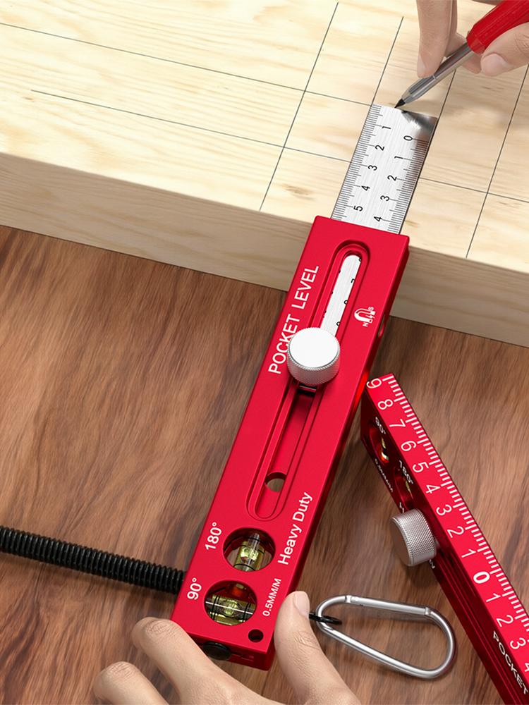 Magnetic Woodworking Ruler Alu - огляд і ціна Marking Tools In Workshop