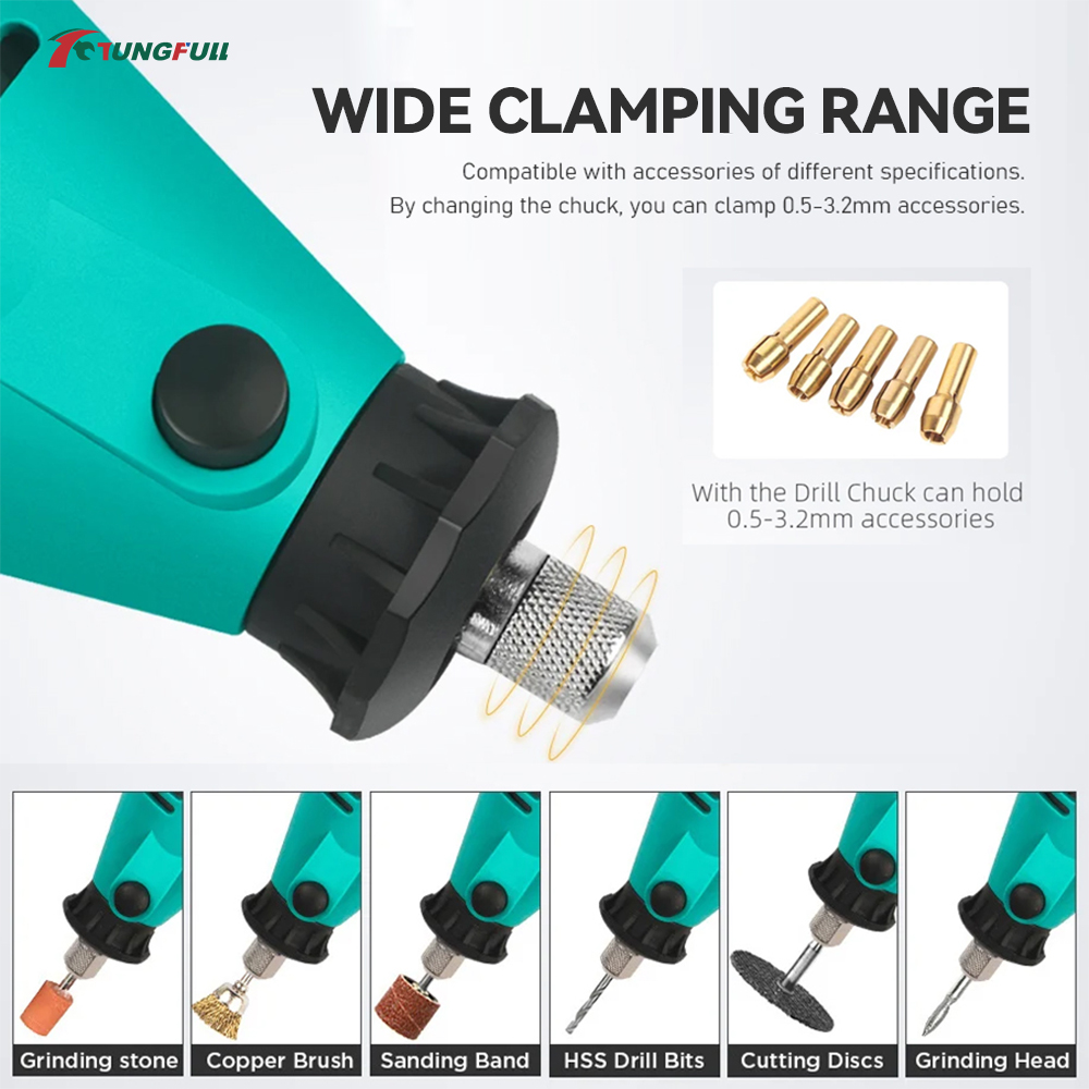 TUNGFULL Mini Electric Grinder - огляд і ціна Power Tools For Workshop
