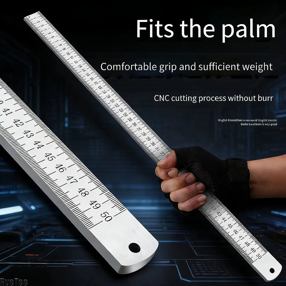 5mm Thick Stainless Steel Rule - огляд і ціна Workshop Tools Safety