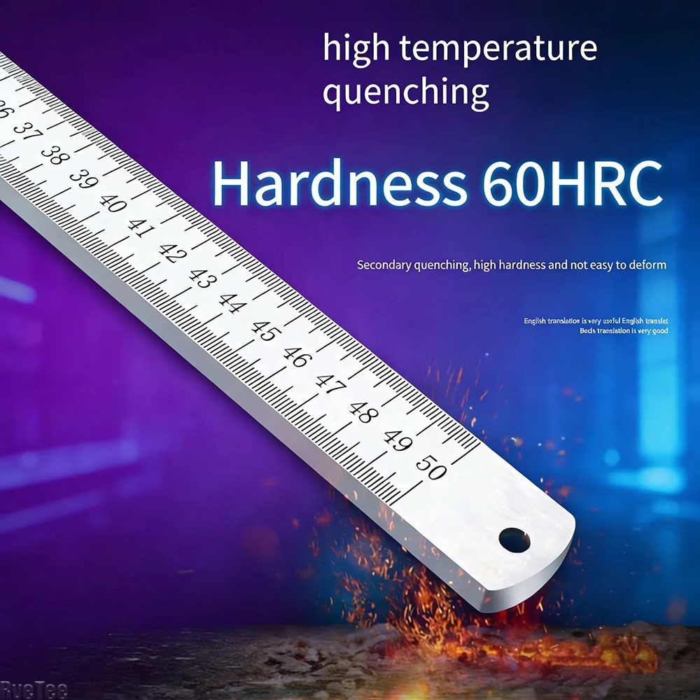 5mm Thick Stainless Steel Rule - огляд і ціна Workshop Tools Safety