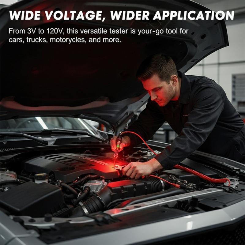 3V 120V Voltage Tester Pen Dig - огляд і ціна Tools In Electrical Workshop