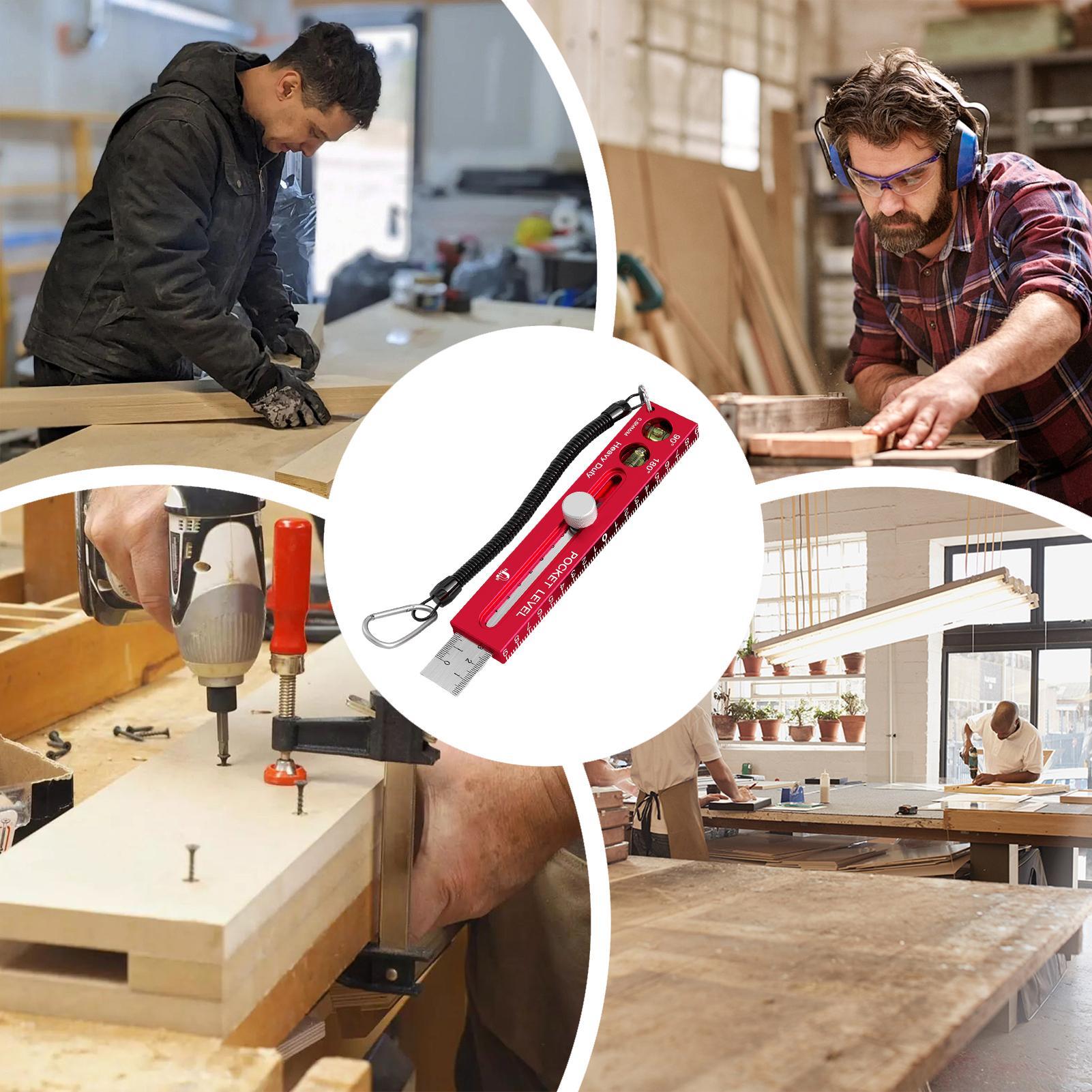 Magnetic Woodworking Ruler Alu - огляд і ціна Marking Tools In Workshop