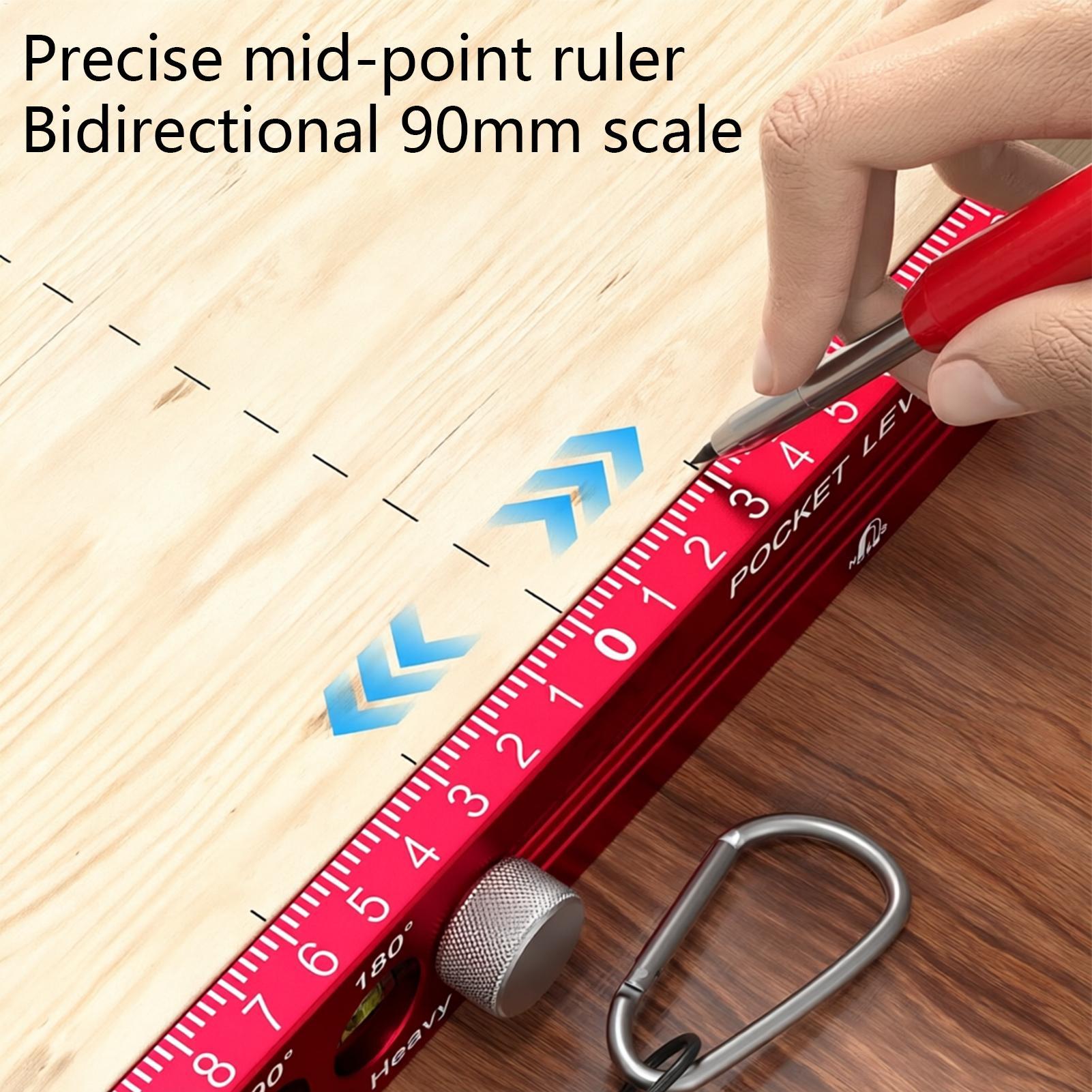 Magnetic Woodworking Ruler Alu - огляд і ціна Marking Tools In Workshop