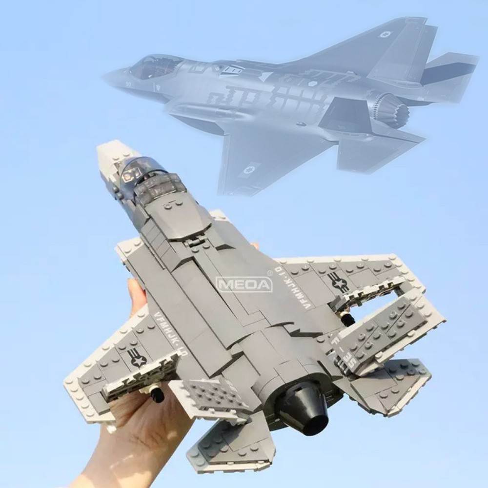 646pcs F-35 Lightning II Plane - огляд і ціна Hand Plane Block