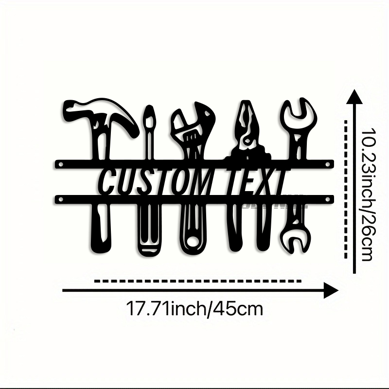 DIY Industrial Style Iron Wall - огляд і ціна Workshop Tools And Names