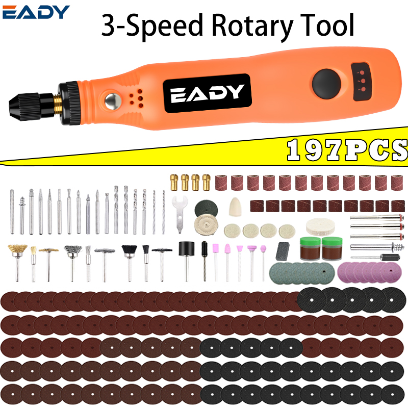 USB Cordless Rotary Tool Kit – - огляд і ціна Power Tools For Workshop
