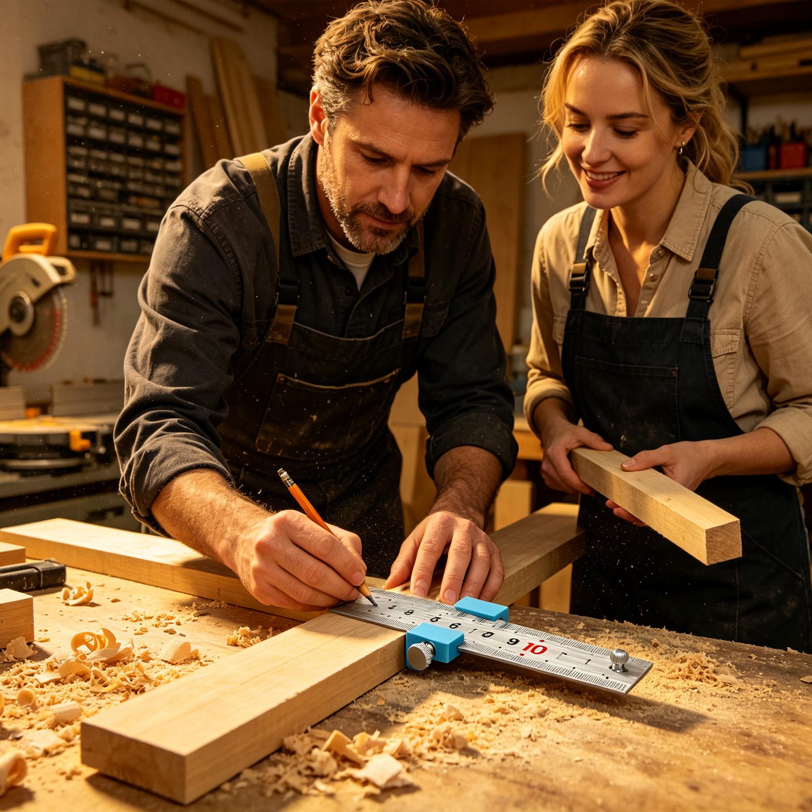 Carpentry Tools Carpentry Rule - огляд і ціна Marking Tools In Workshop