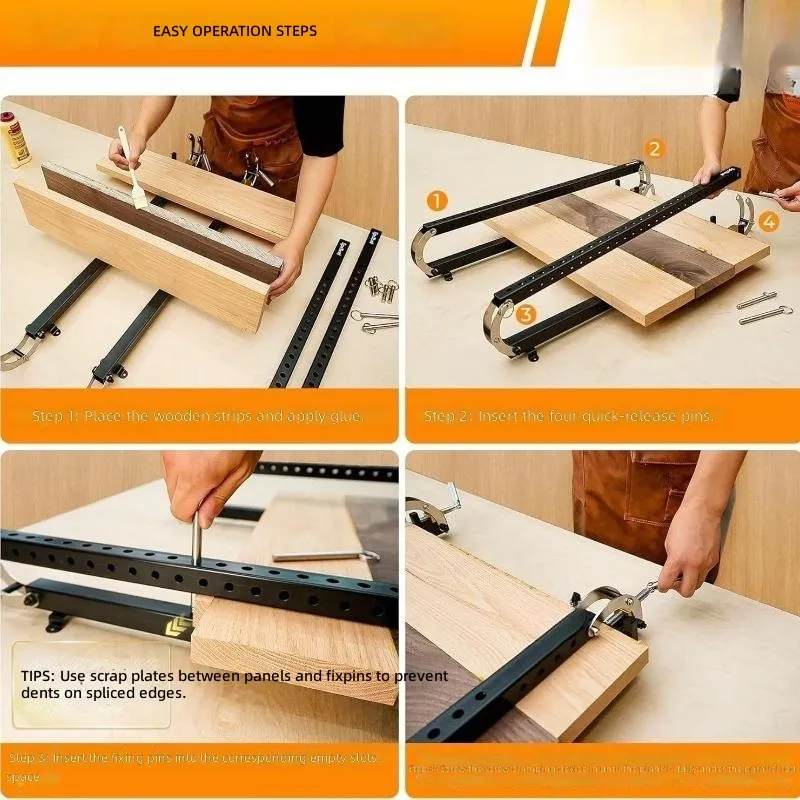 2‑Pack Adjustable Parallel Pan - огляд і ціна Workshop Joinery Tools
