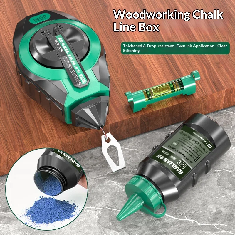 3Pcs Line Marking Tool Chalk L - огляд і ціна Marking Tools In Workshop