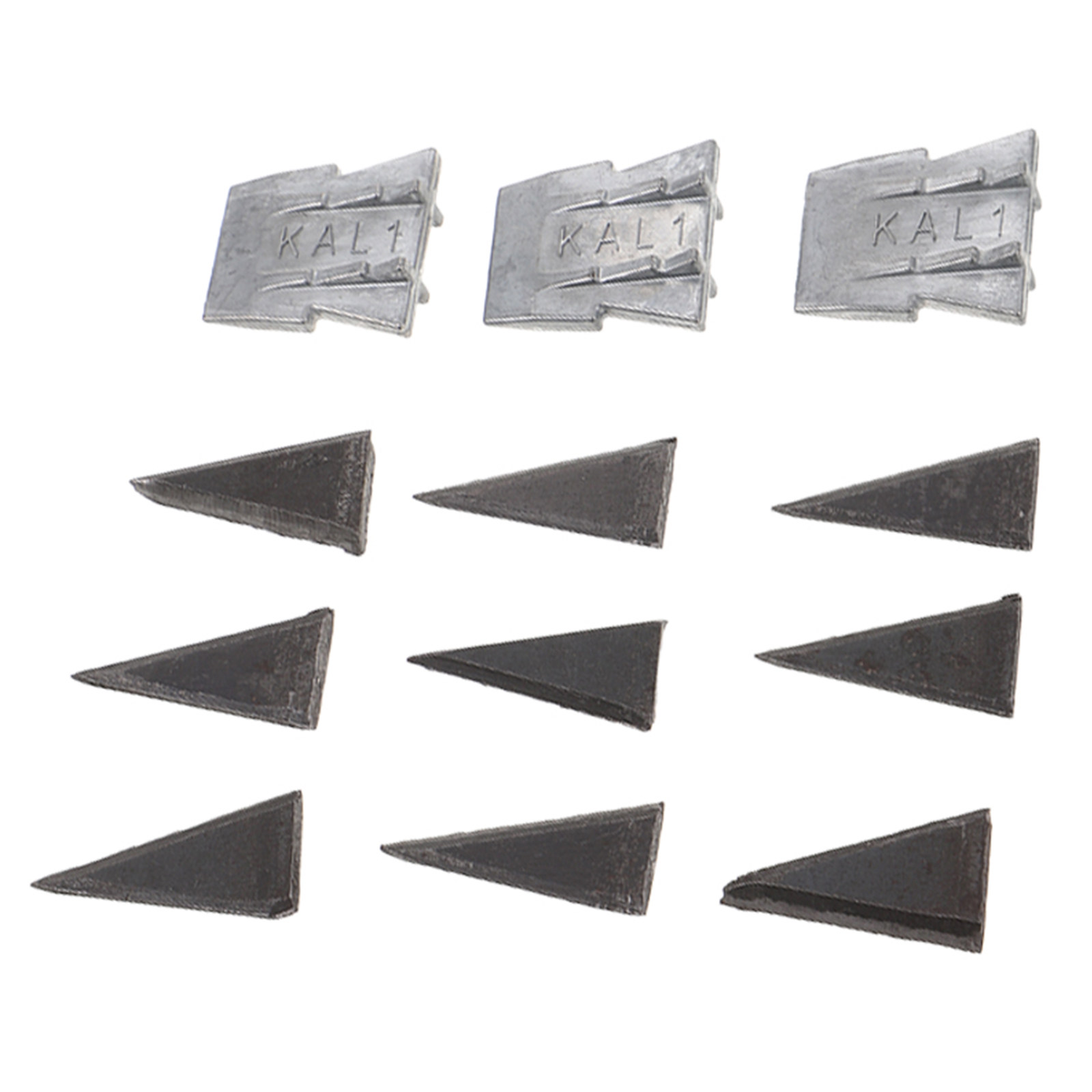 12Pcs Axe Handle Wedges Metal  - огляд і ціна Workshop Tools Safety