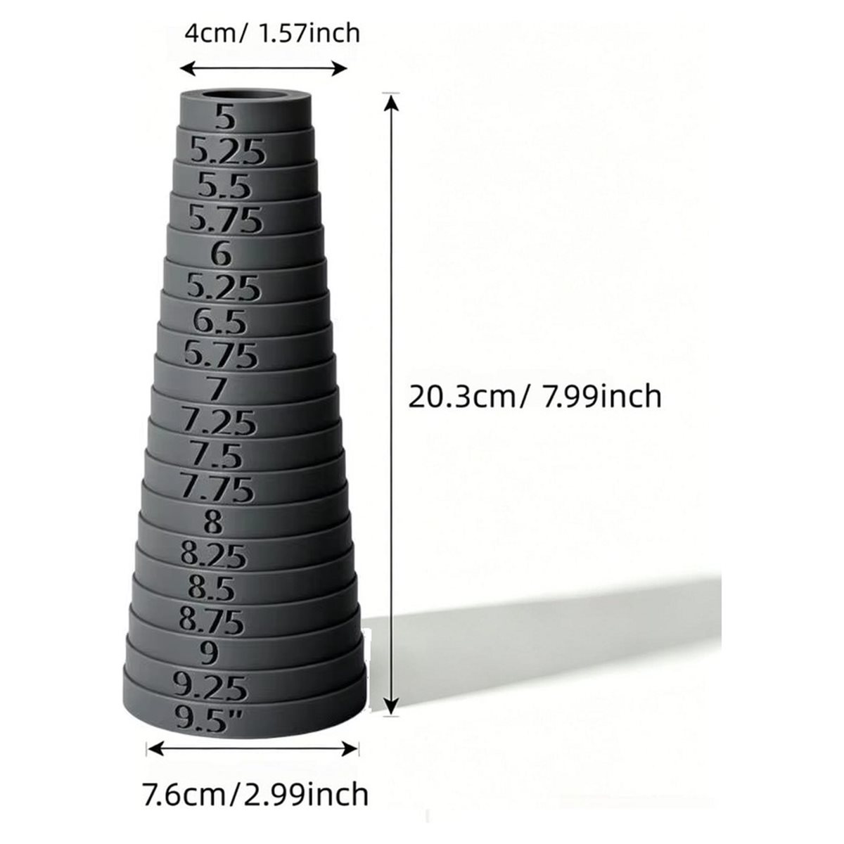 Bracelet-Size Mandrel with 5 t - огляд і ціна Marking Tools In Workshop