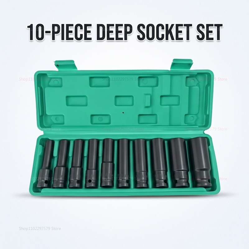 10pcs Socket Wrench Set 8-24mm - огляд і ціна Tools In Electrical Workshop