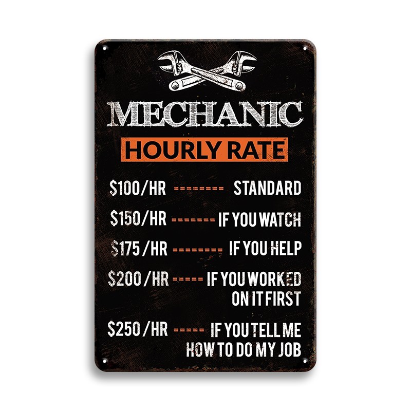 1pc, Mechanic Hourly Rate Meta - огляд і ціна Workshop Tools Hours
