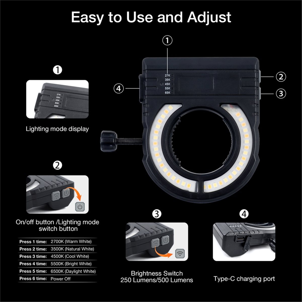 A43TBG Car Lighting 5 Colors A - огляд і ціна Workshop Tools Hours
