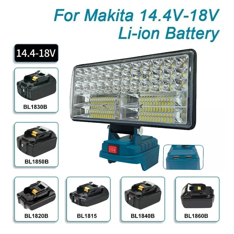 Portable LED Work Light Cordle - огляд і ціна Tools In Electrical Workshop